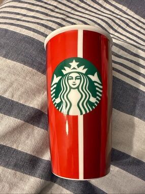 Starbucks Ceramic Tumbler Double Wall Insulated Cup